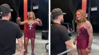 Il provoque un homme habillé en femme et se prend un coup de pression