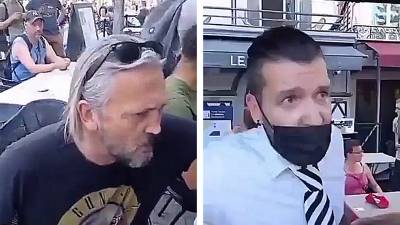 Une altercation éclate entre un restaurateur et des anti-pass sanitaires