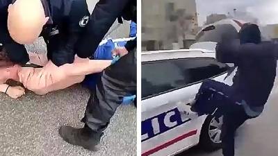 Des policiers se font agresser lors de l'arrestation d'un suspect