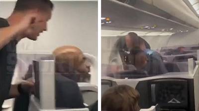 Pendant un vol en avion il passe son temps à emmerder Mike Tyson et ça finit mal pour lui