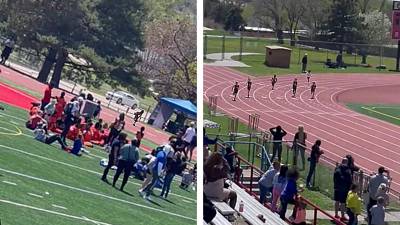 Une fillette perd sa chaussure au départ d'un 200 mètres et fait une remontée spectaculaire