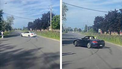Quand le conducteur d’une BMW essaye d’imiter une AMG