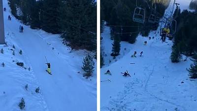 Chaos sur les pistes : un tire-fesse mal maîtrisé provoque un accident avec des blessés graves